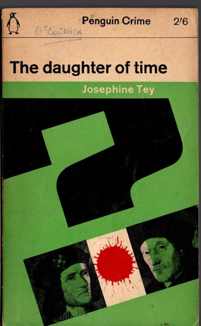 Josephine Tey  THE DAUGHTER OF TIME front book cover image