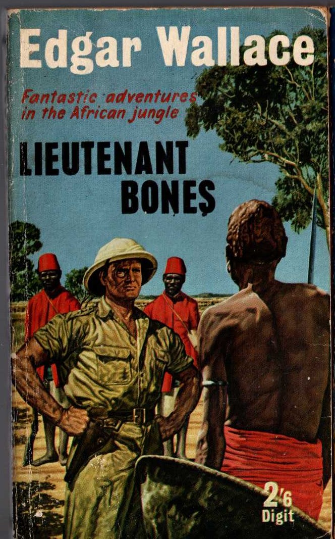 Edgar Wallace  LIEUTENANT BONES front book cover image