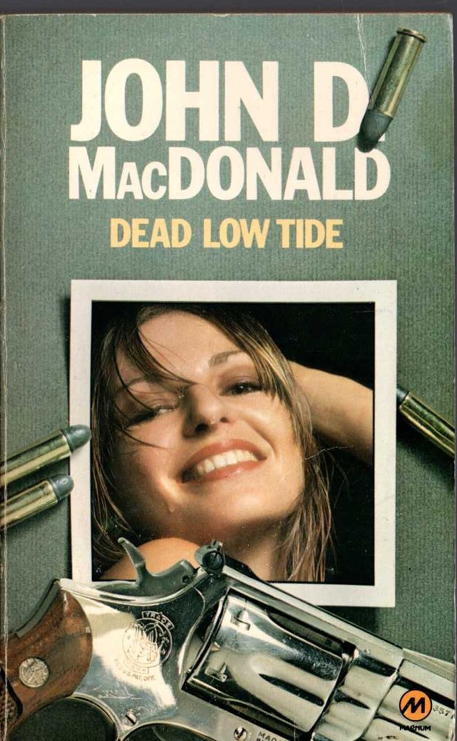 John D. MacDonald  DEAD LOW TIDE front book cover image