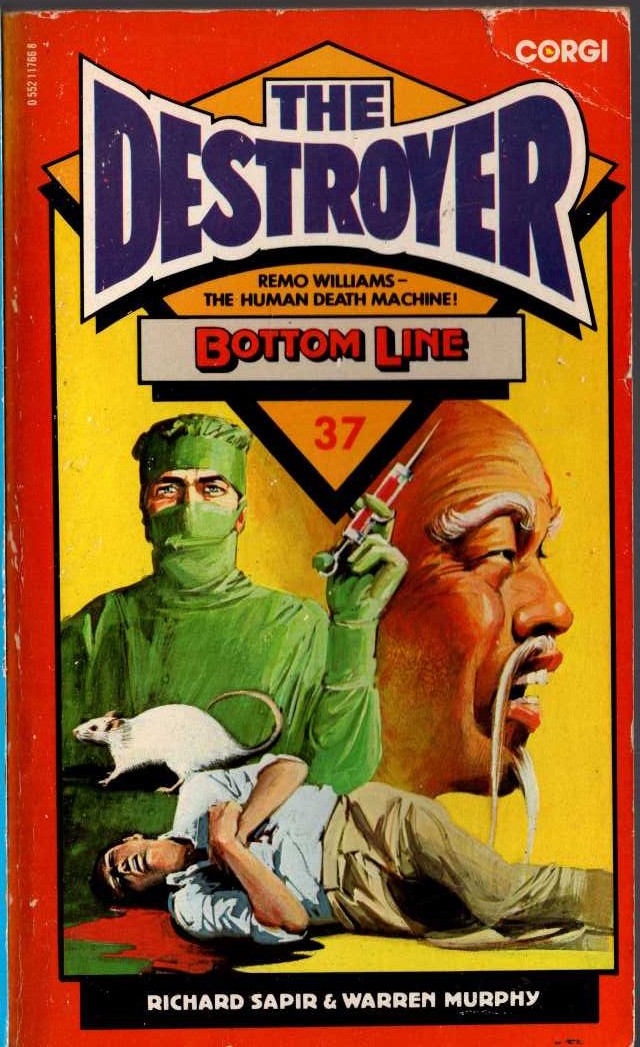 THE DESTROYER 37: BOTTOM LINE front book cover image