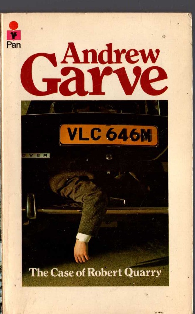 Andrew Garve  THE CASE OF ROBERT QUARRY front book cover image