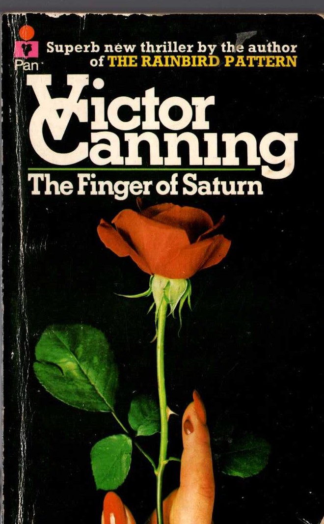 Victor Canning  THE FINGER OF SATURN front book cover image