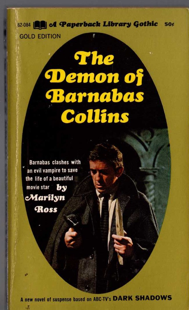 Marilyn Ross  THE DEMON OF BARNABAS COLLINS front book cover image