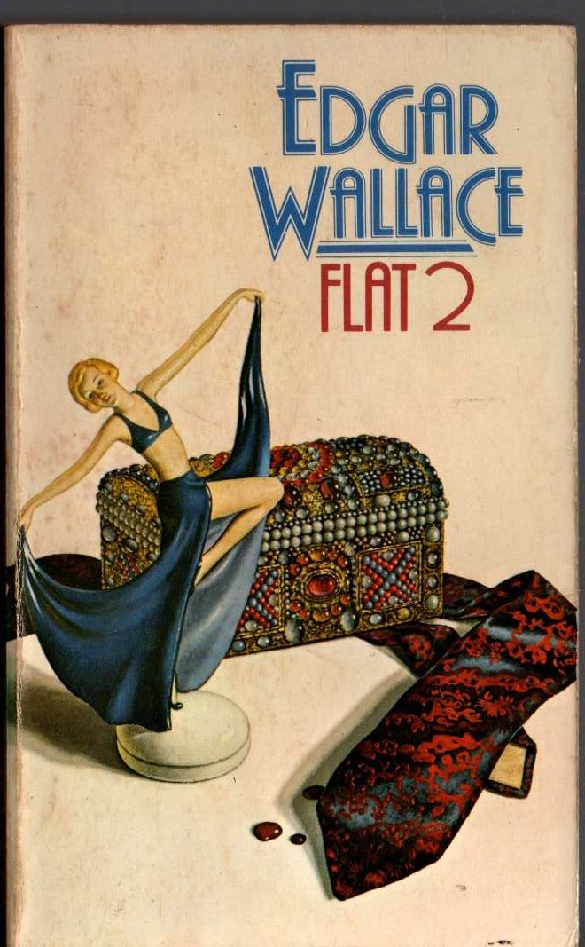 Edgar Wallace  FLAT 2 front book cover image