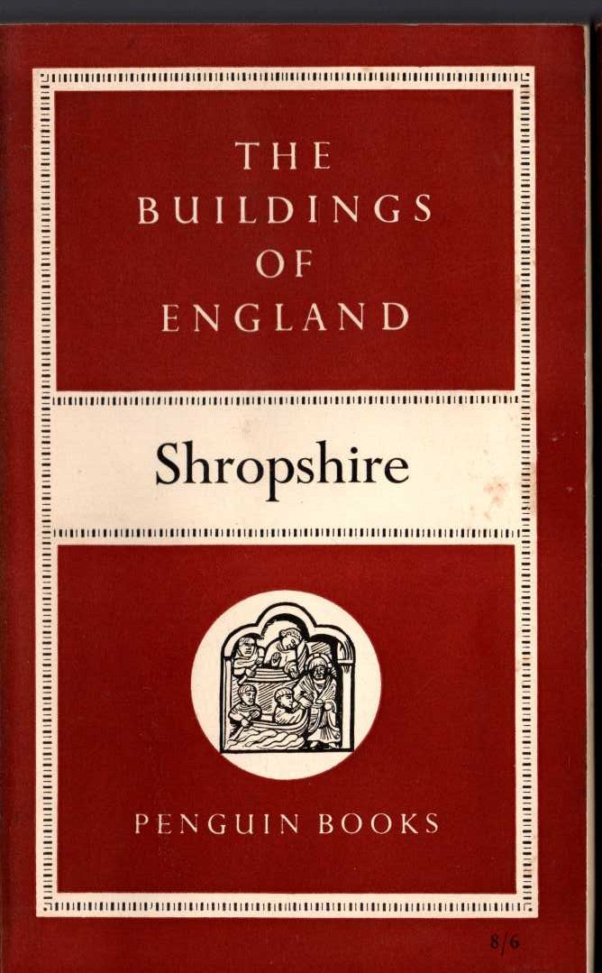 Nikolaus Pevsner  SHROPSHIRE front book cover image