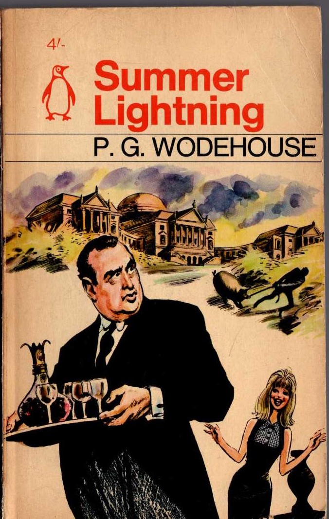 P.G. Wodehouse  SUMMER LIGHTNING front book cover image