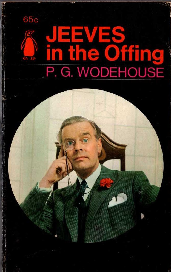 P.G. Wodehouse  JEEVES IN THE OFFING (Ian Carmichael) front book cover image