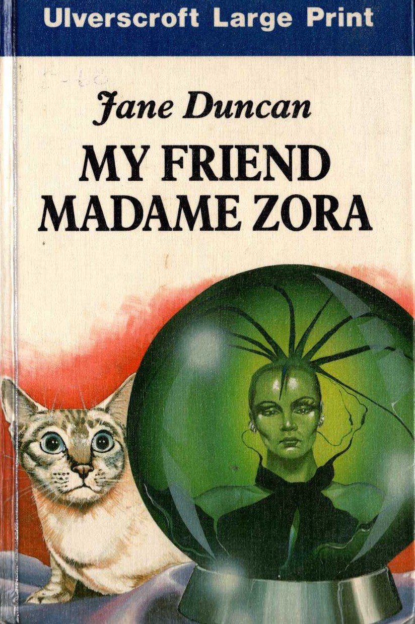 MY FRIEND MADAME ZORA front book cover image