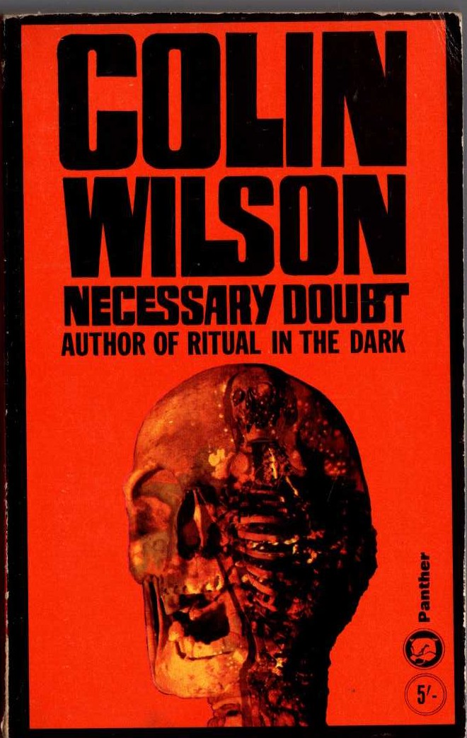 Colin Wilson  NECESSARY DOUBT front book cover image