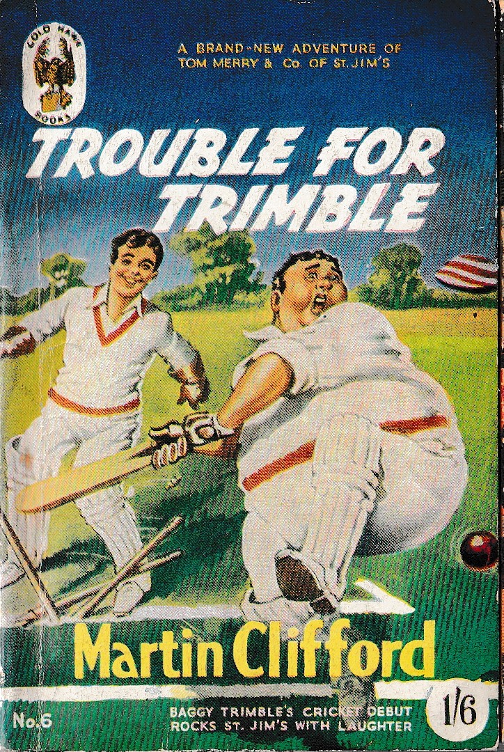 Martin Clifford  TROUBLE FOR TRIMBLE front book cover image