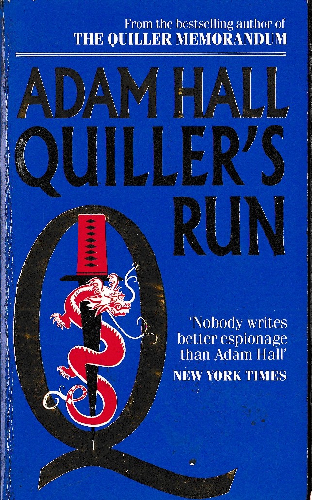 Adam Hall  QUILLER'S RUN front book cover image