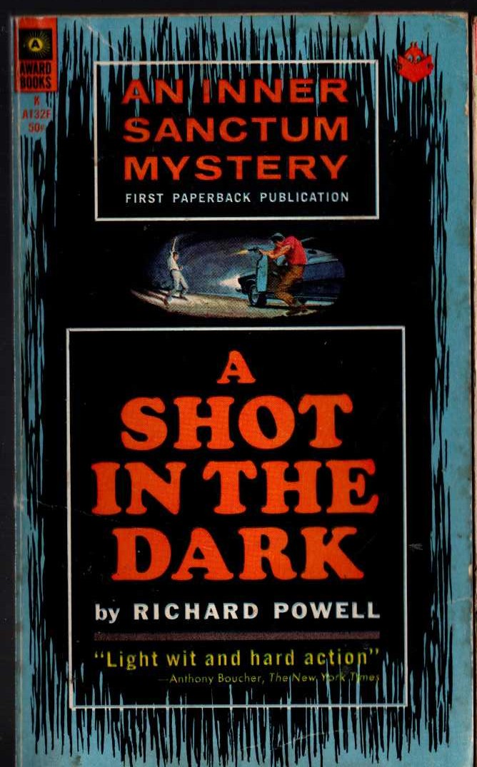 Richard Powell  A SHOT IN THE DARK front book cover image