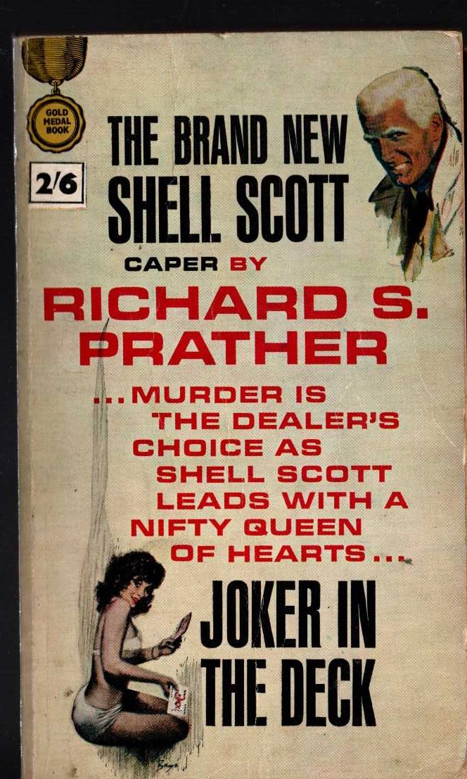 Richard S. Prather  JOKER IN THE DECK front book cover image