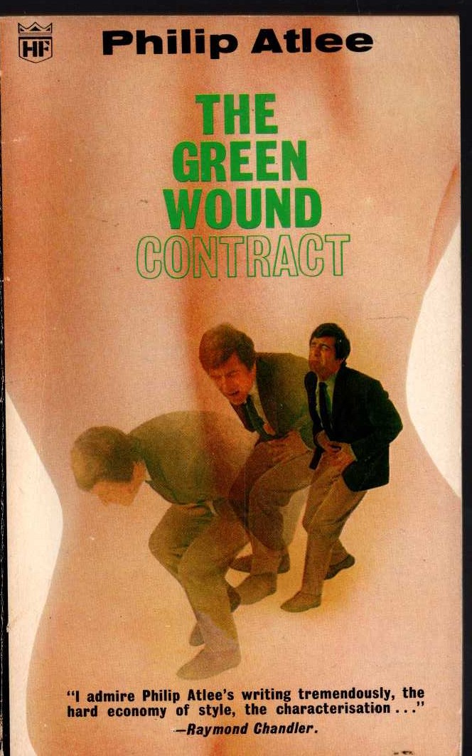 Philip Atlee  THE GREEN WOUND front book cover image