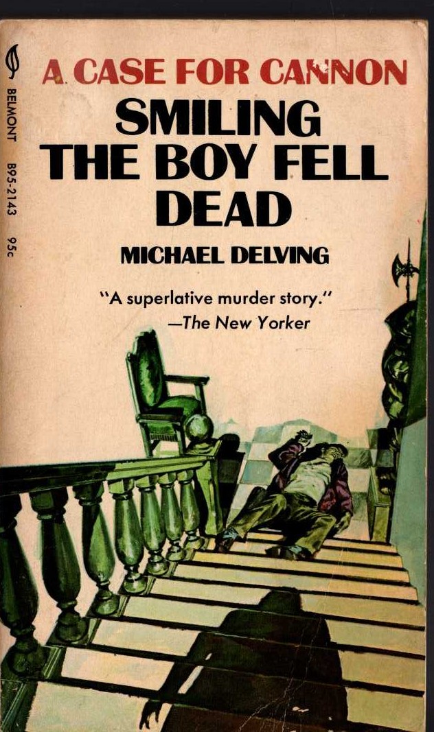 Michael Delving  SMILING THE BOY FELL DEAD front book cover image