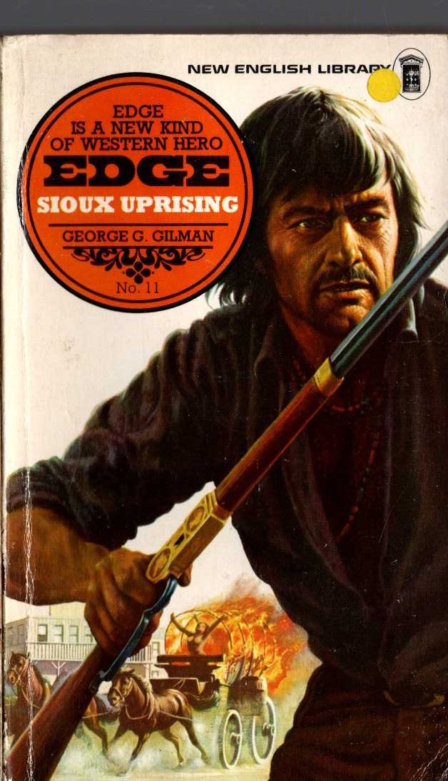 George G. Gilman  EDGE 11: SIOUX UPRISING front book cover image