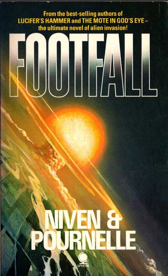 (Larry Niven & Jerry Pournelle) FOOTFALL front book cover image