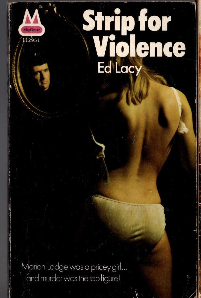 Ed Lacy  STRIP FOR VIOLENCE front book cover image