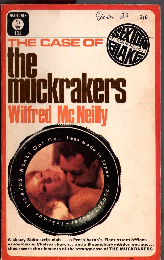 Wilfred McNeilly  THE CASE OF THE MUCKRAKERS (Sexton Blake) front book cover image