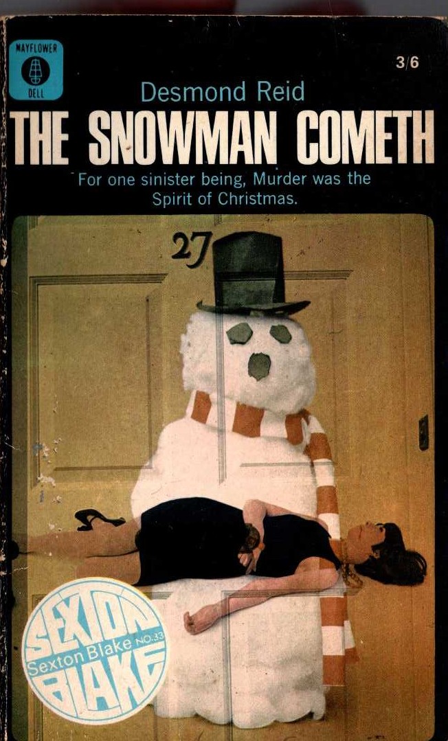 Desmond Reid  THE SNOWMAN COMETH (Sexton Blake) front book cover image