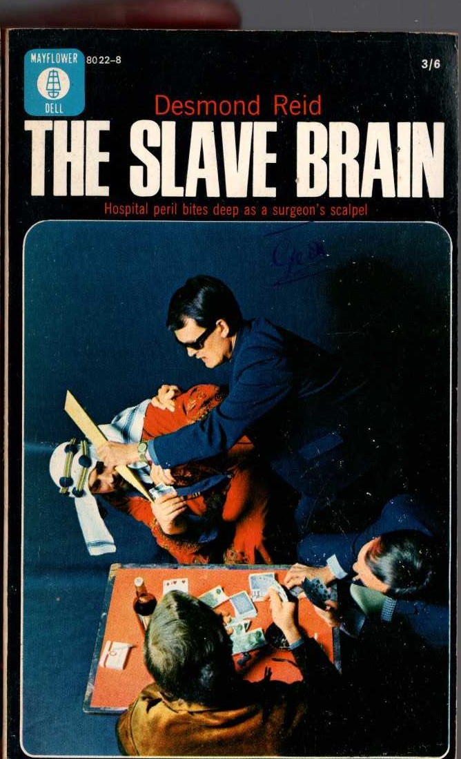 Desmond Reid  THE SLAVE BRAIN (Sexton Blake) front book cover image