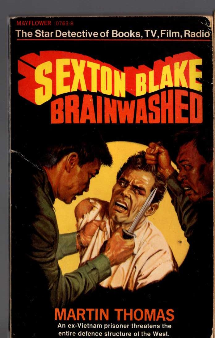 Martin Thomas  BRAINWASHED (Sexton Blake) front book cover image