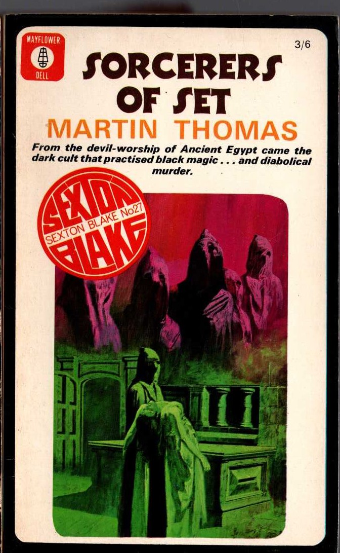 Martin Thomas  SORCERERS OF SET front book cover image