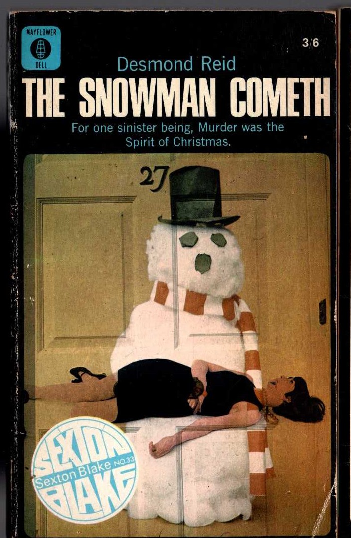 Desmond Reid  THE SNOWMAN COMETH (Sexton Blake) front book cover image