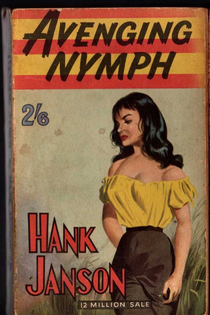 Hank Janson  AVENGING NYMPH front book cover image