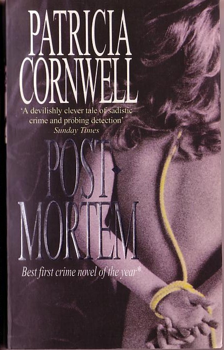 Patricia Cornwell  POST MORTEM front book cover image