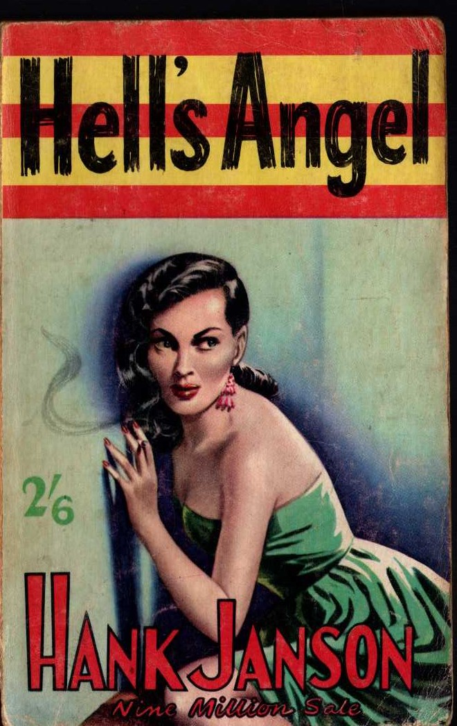 Hank Janson  HELL'S ANGEL front book cover image