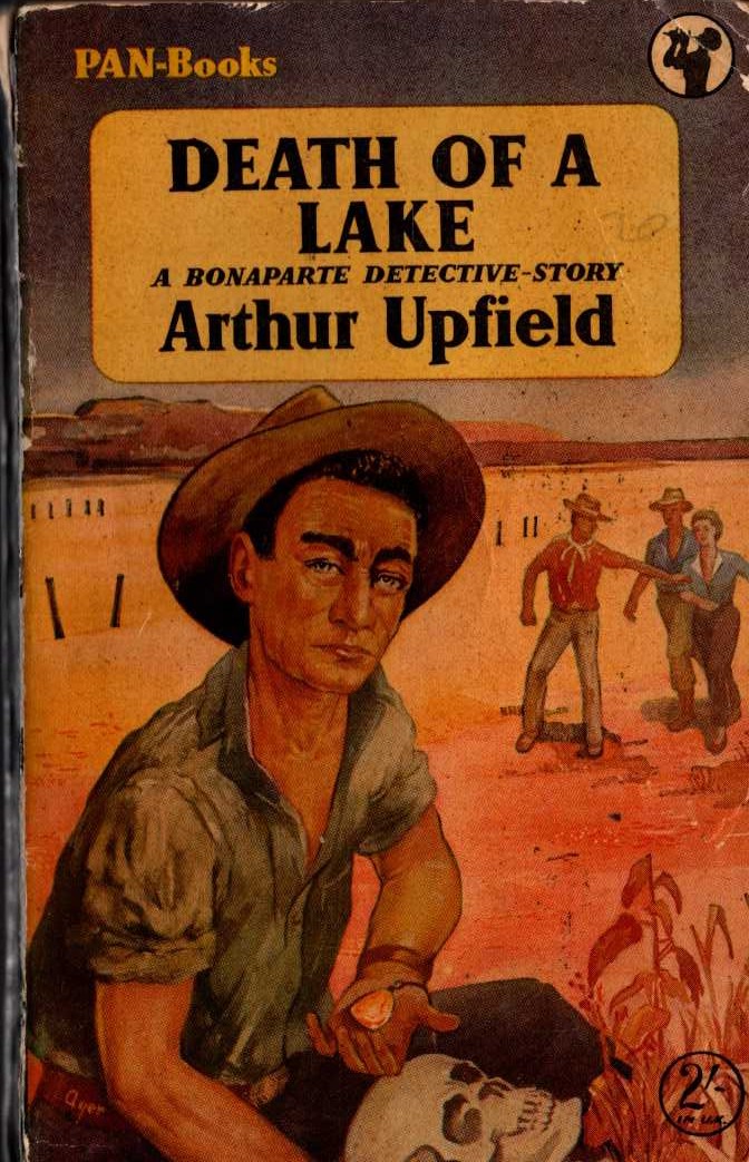 Arthur Upfield  DEATH OF A LAKE front book cover image