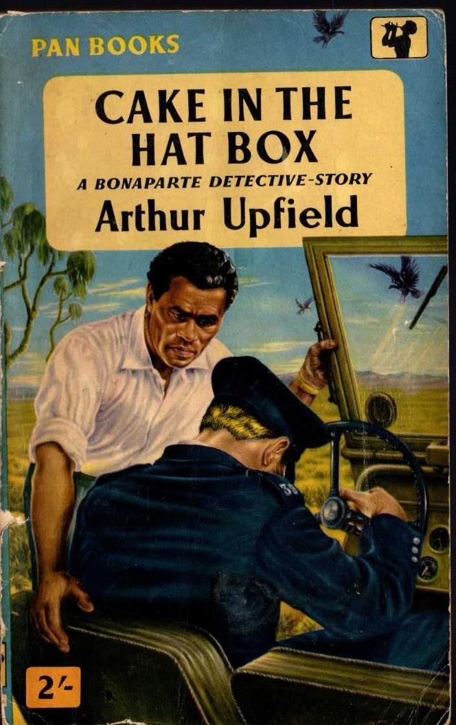 Arthur Upfield  CAKE IN THE HAT BOX front book cover image