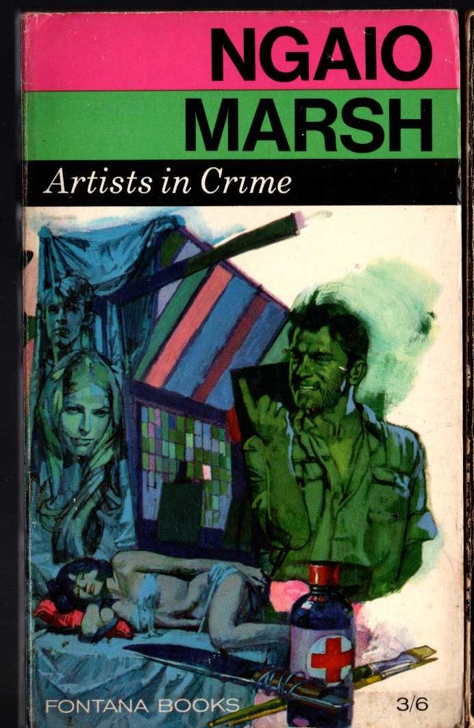 Ngaio Marsh  ARTISTS IN CRIME front book cover image