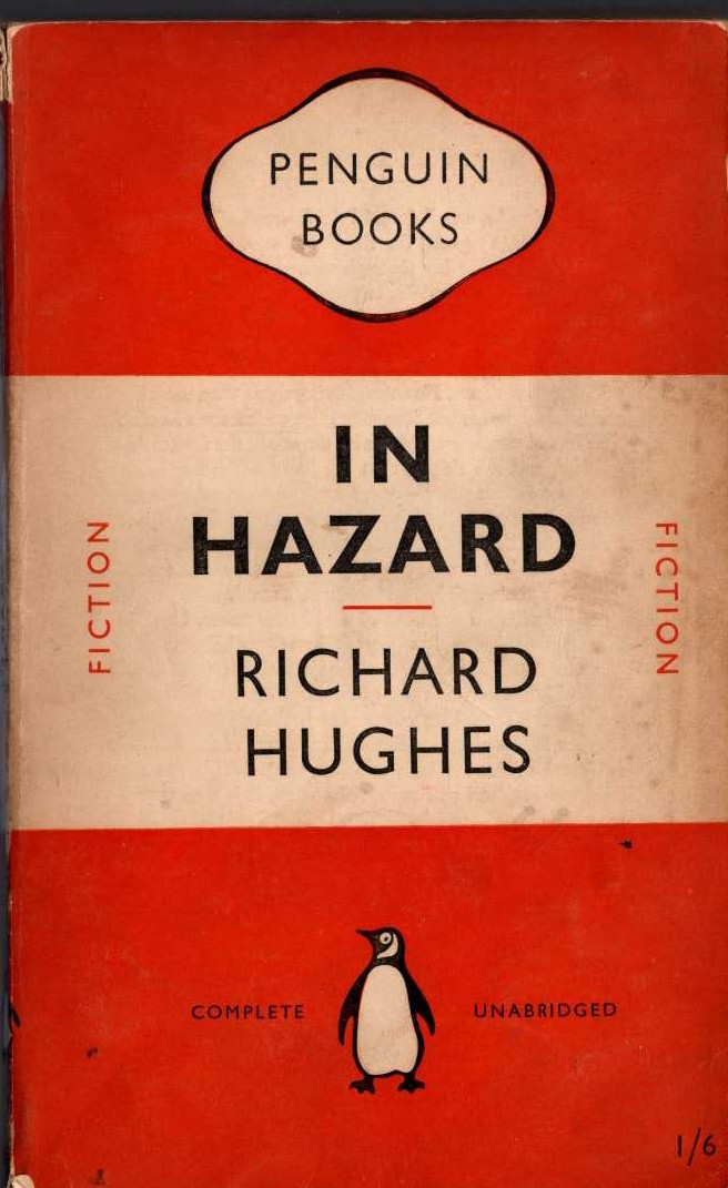 Richard Hughes  IN HAZARD front book cover image