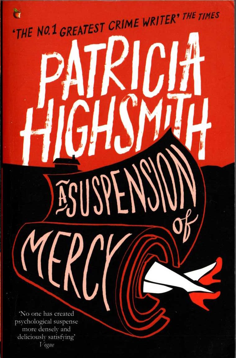 Patricia Highsmith  A SUSPENSION OF MERCY front book cover image