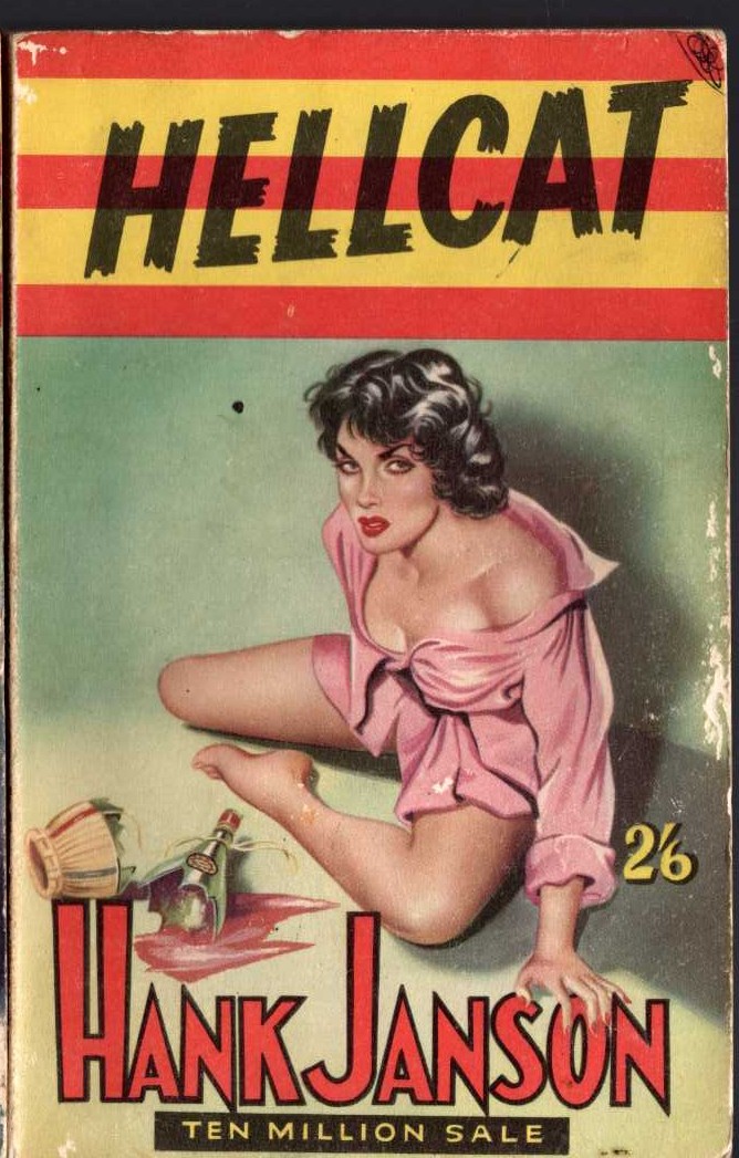 Hank Janson  HELLCAT front book cover image