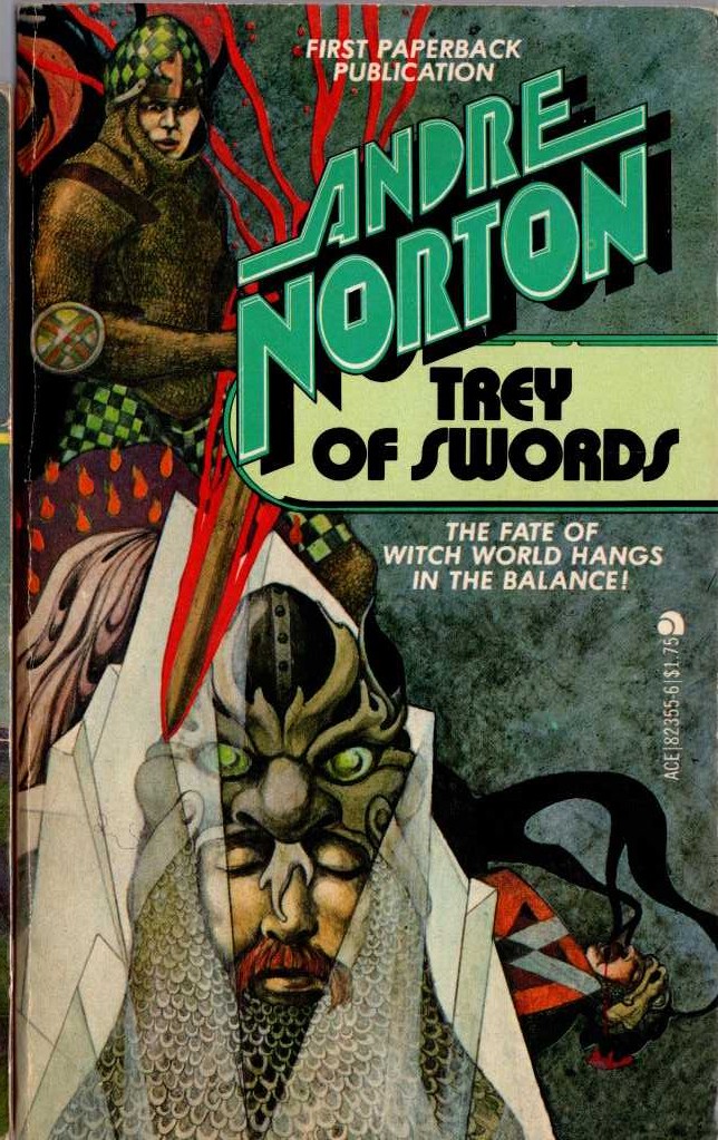 Andre Norton  TREY OF SWORDS front book cover image