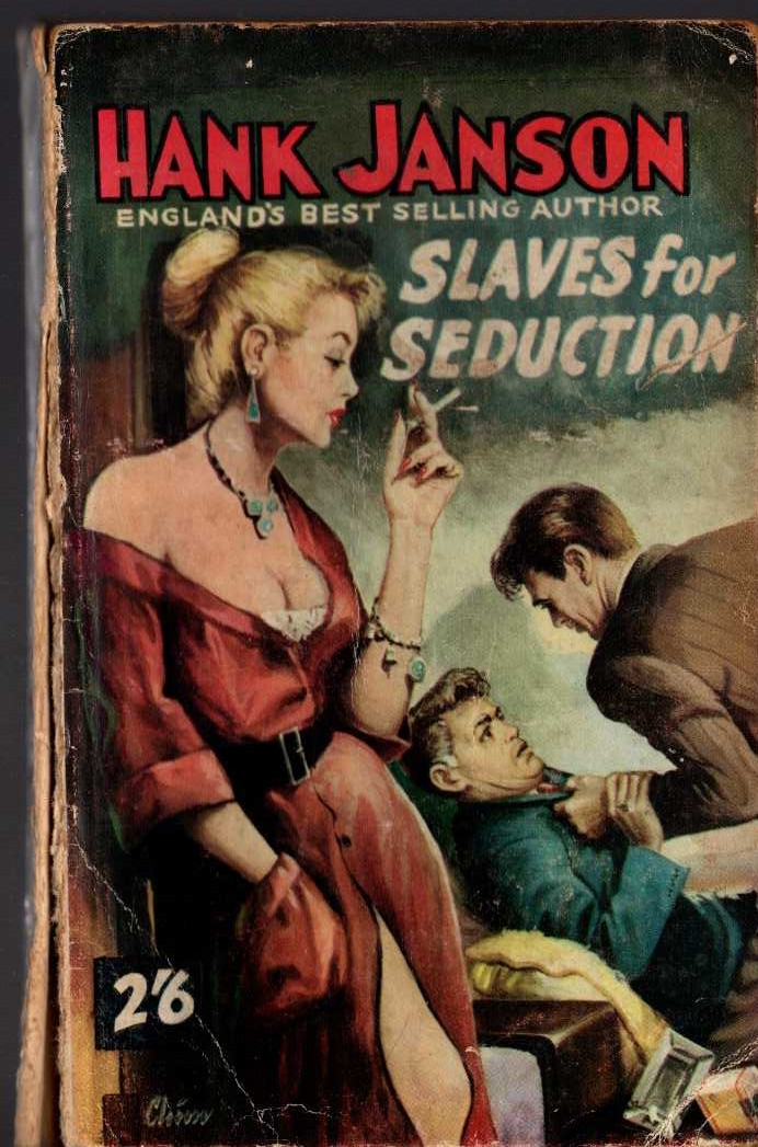 Hank Janson  SLAVES FOR SEDUCTION front book cover image