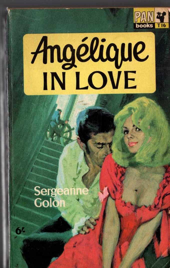 Sergeanne Golon  ANGELIQUE IN LOVE front book cover image