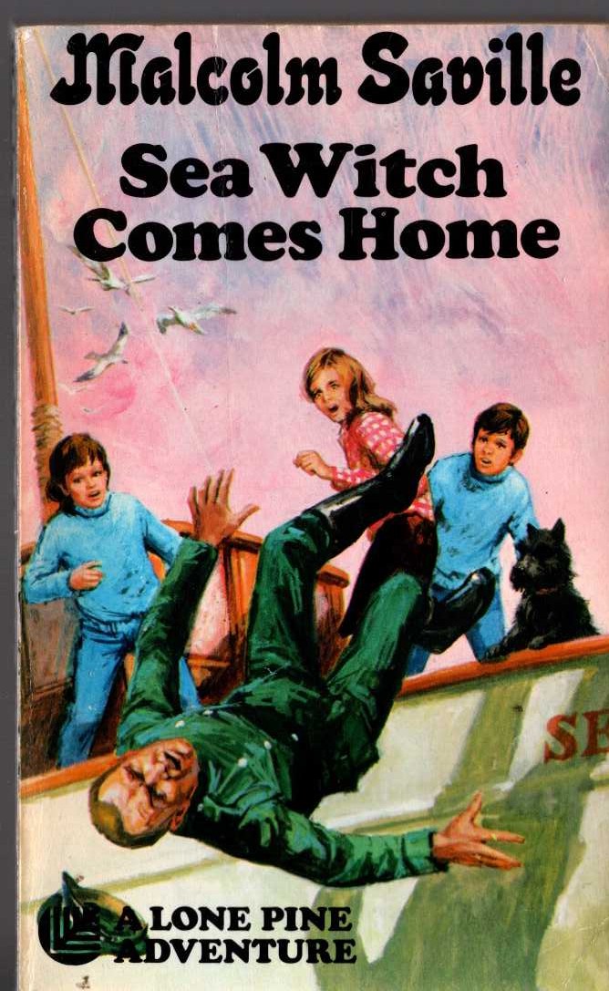 Malcolm Saville  SEA WITCH COMES HOME front book cover image