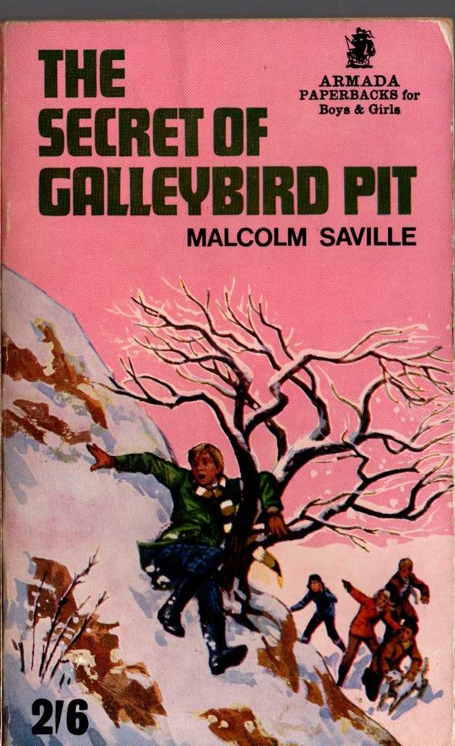 Malcolm Saville  THE SECRET OF GALLEYBIRD PIT front book cover image