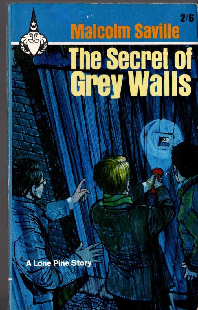 Malcolm Saville  THE SECRET OF GREY WALLS front book cover image