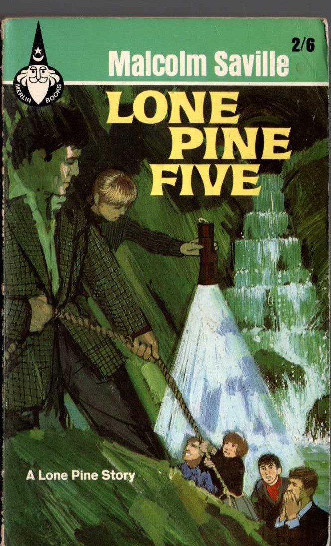 Malcolm Saville  LONE PINE FIVE front book cover image