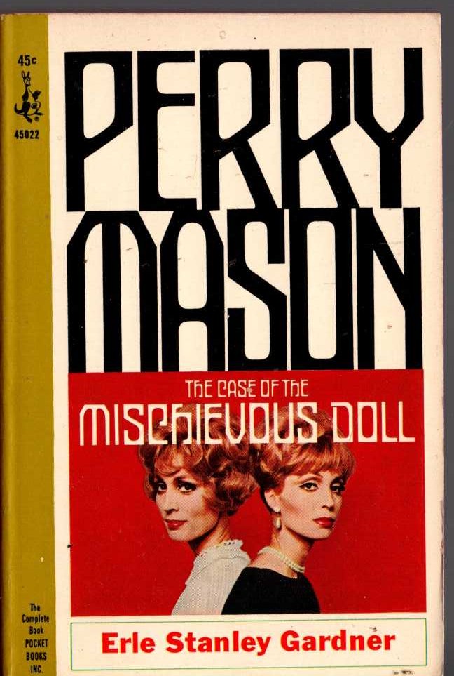 Erle Stanley Gardner  THE CASE OF THE MISCHIEVOUS DOLL front book cover image