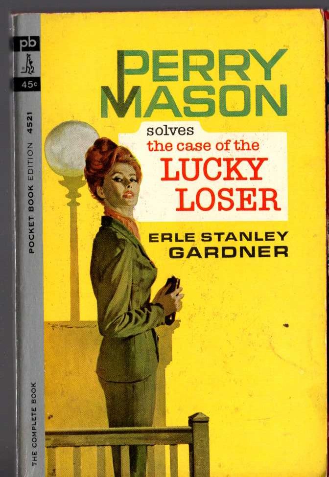 Erle Stanley Gardner  THE CASE OF THE LUCKY LOSER front book cover image