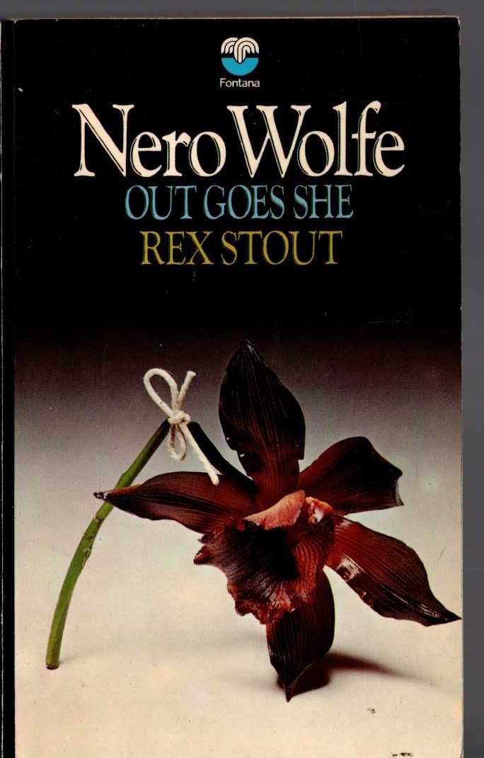 Rex Stout  OUT GOES SHE front book cover image