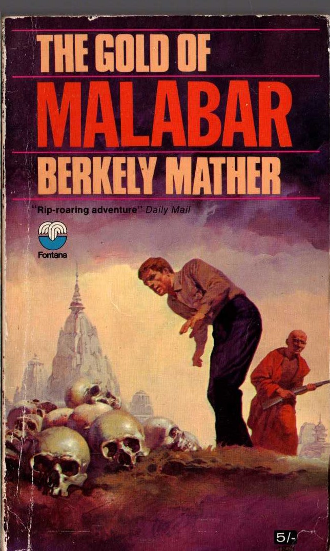 Berkely Mather  THE GOLD OF MALABAR front book cover image