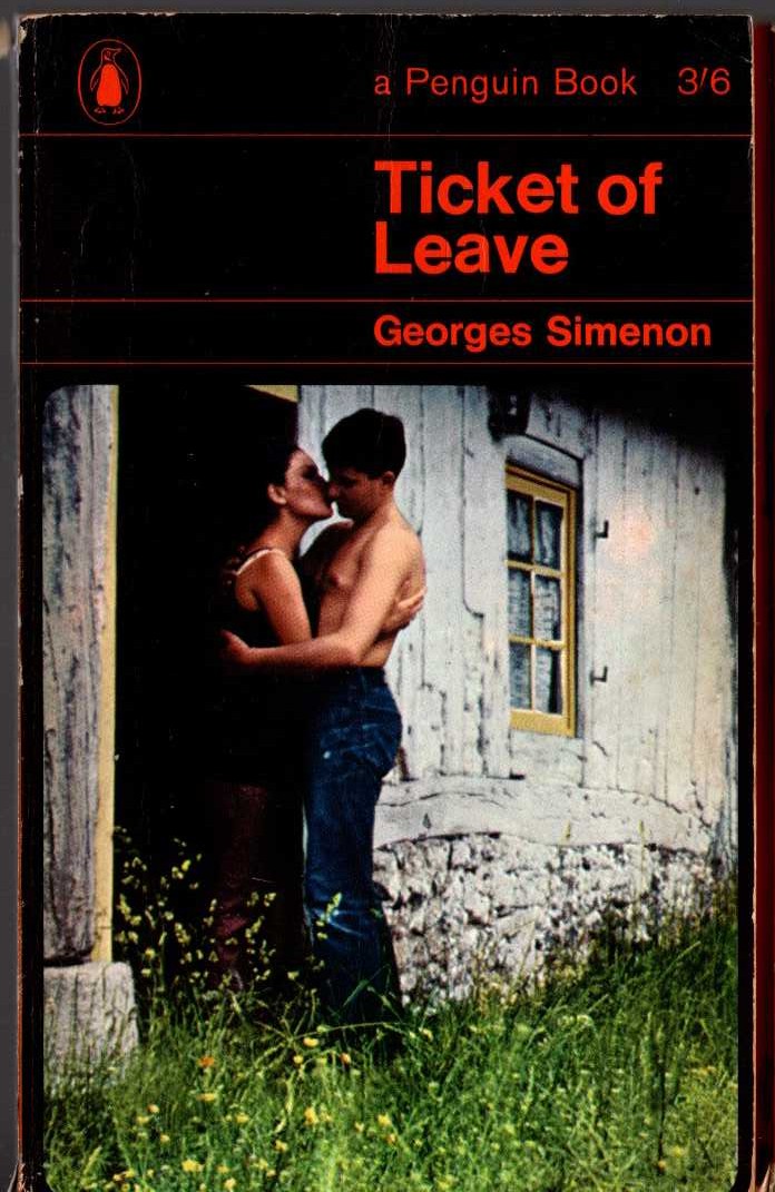 Georges Simenon  TICKET OF LEAVE front book cover image