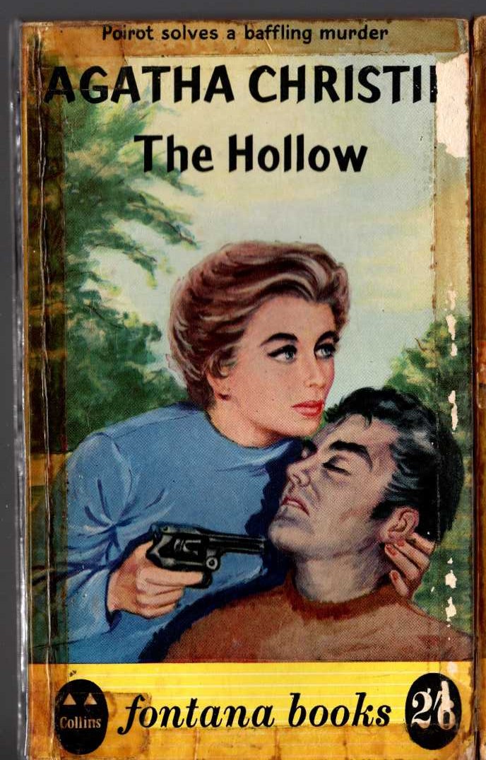 Agatha Christie  THE HOLLOW front book cover image